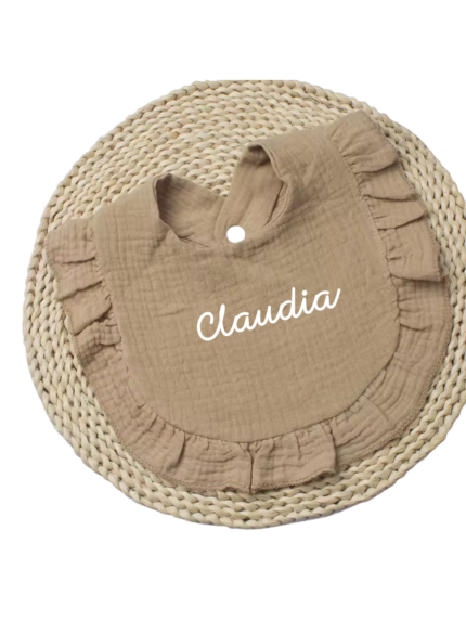 Babero volantes personalizable