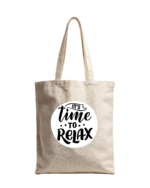 Totebag Time to relax