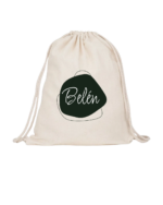 Mochila con forma y nombre personalizable